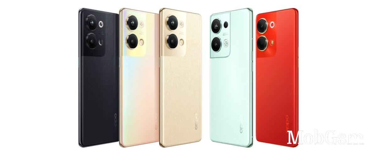 Oppo Reno9 family from last year