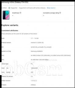 Samsung Galaxy F54 5G