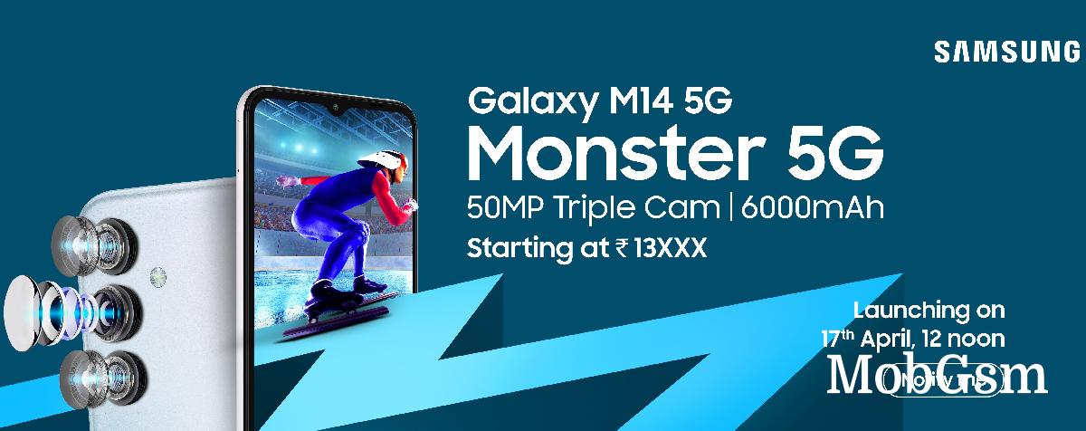 Samsung Galaxy M14 launching in India next week with faster charging, price teased