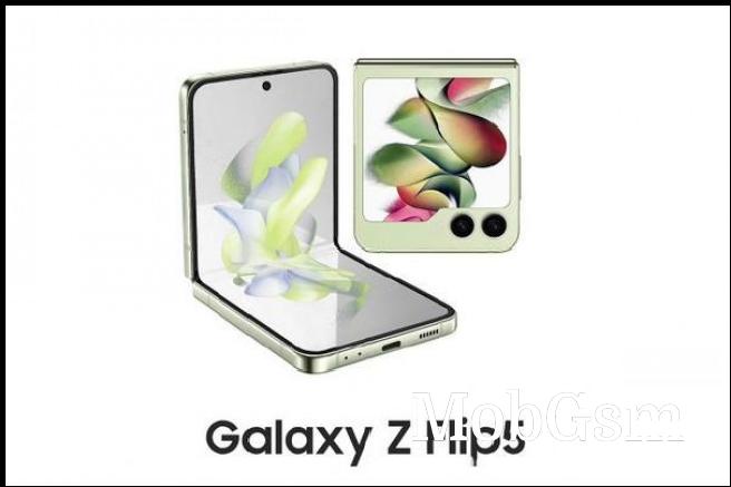 Samsung Galaxy Z Flip5 render