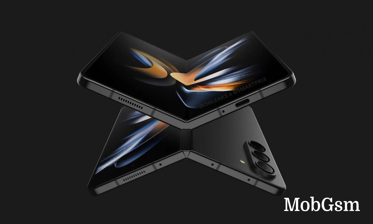 Samsung Galaxy Z Fold5 leaked render