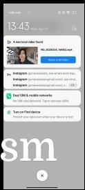 Notifcation cards style: MIUI