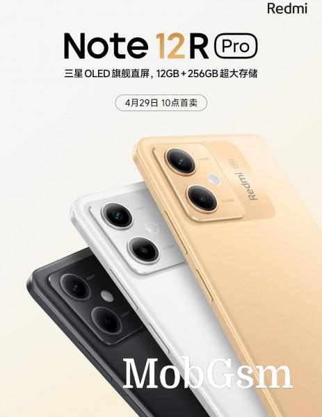 Xiaomi Redmi Note 12R Pro is coming on April 29, design revealed