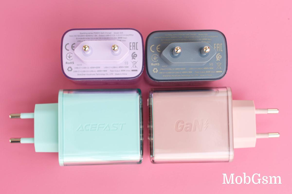 ACEFAST 65W transparent GaN3 charger review