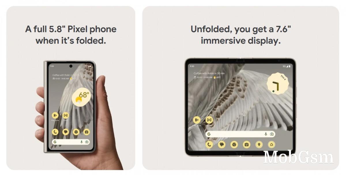 Google Pixel Fold arrives as the company