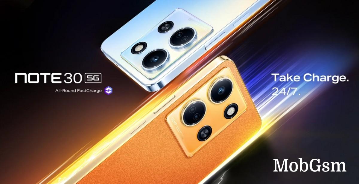 Infinix launches Note 30, Note 30 5G, Note 30 Pro with All-Round FastCharge