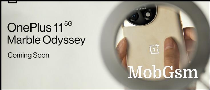 OnePlus 11 Marble Odyssey limited-edition announced for India