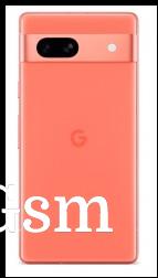 Google Pixel 7a in Coral (exclusive color for the Google Store)