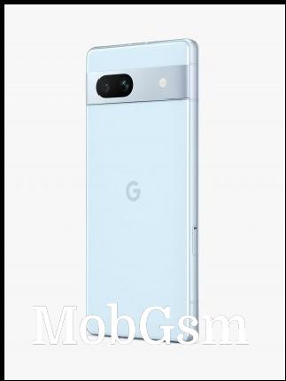 Google Pixel 7a in blue