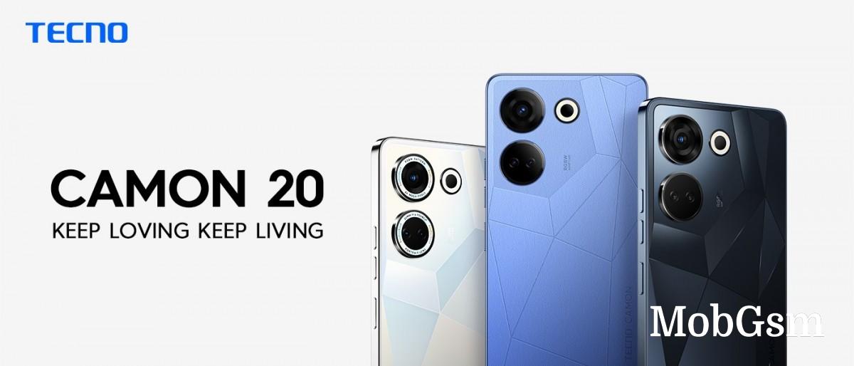 Tecno Camon 20 series launching in India on May 27