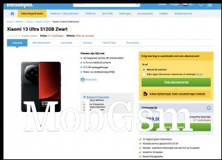 Belsimpel and Gomibo both list the Xiaomi 13 Ultra