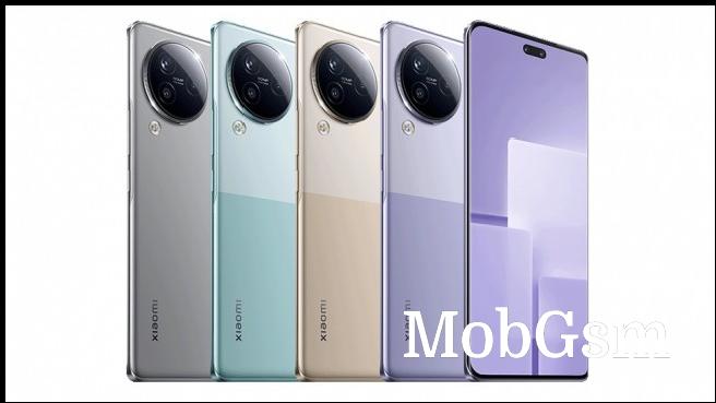 Xiaomi Civi 3 in its official colors