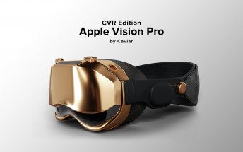 Apple Vision Pro Caviar Edition is decorated with 18K gold, costs $40K