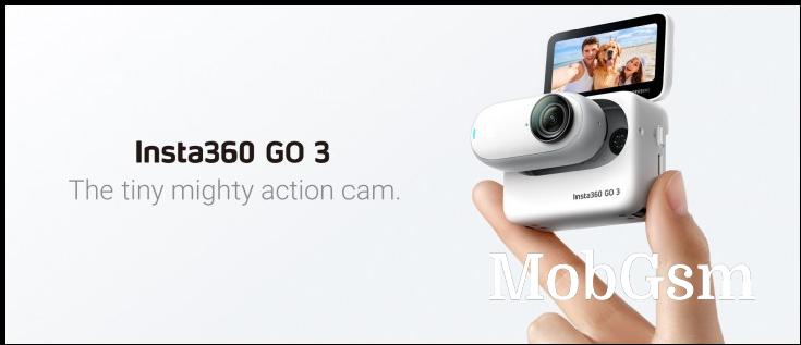 Insta360 GO 3 announced: a tiny action camera with a flip screen action pod