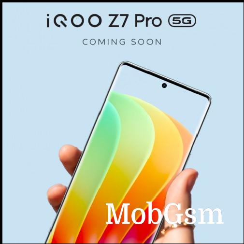 iQOO Z7 Pro design teaser