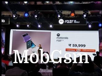 Motorola Razr 40 prices for India