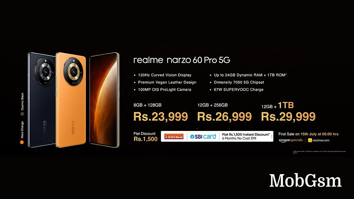 Realme Narzo 60 series announced 