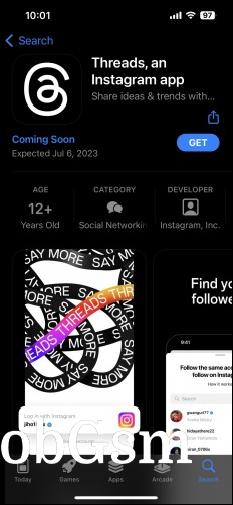 Threads on the App Store