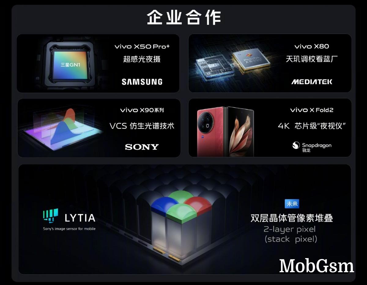 vivo has co-developed a custom image sensor with Sony for the vivo X100 series