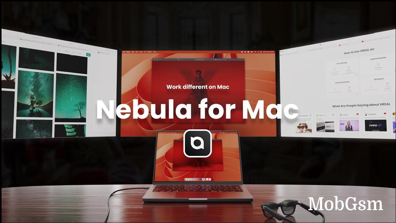 Xreal updates its Nebula for Mac app with virtual display and virtual cinema support