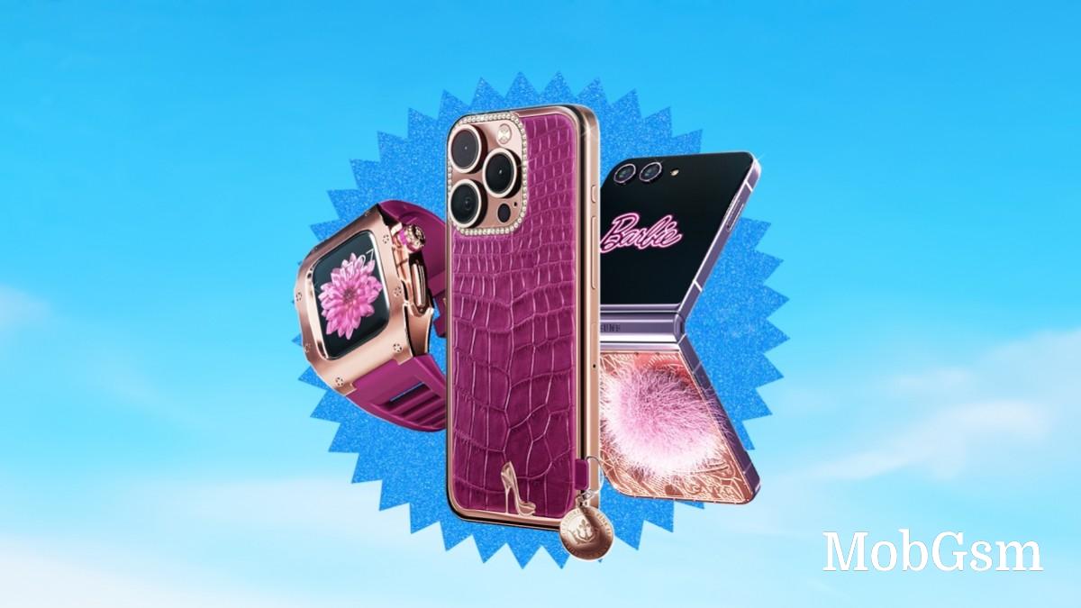 Caviar announces its Barbiecore collection for iPhone 15 Pro, Watch Series 9, Galaxy Z Flip5