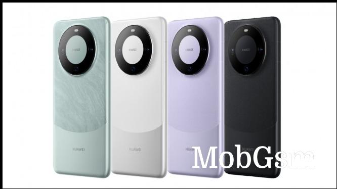 Mate 60 in its four official colors