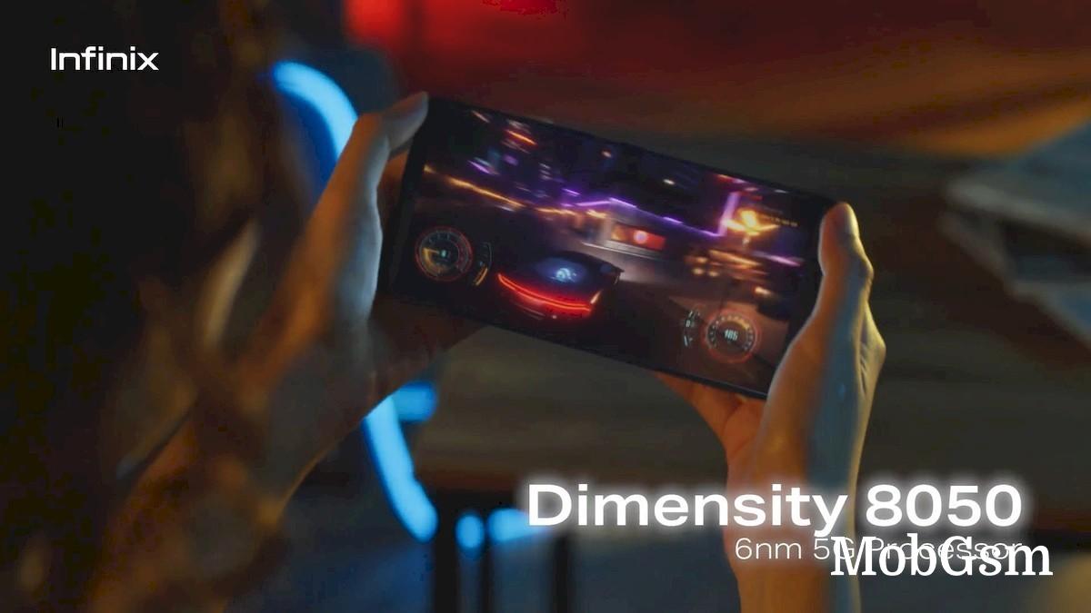 The Infinix GT 10 Pro brings Dimensity 8050, 6.67