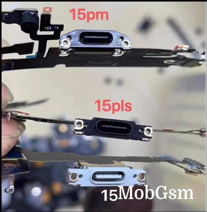 iPhone 15 series USB-C ports