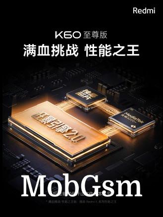 The Redmi K60 Ultra is powered by the Dimensity 9200+