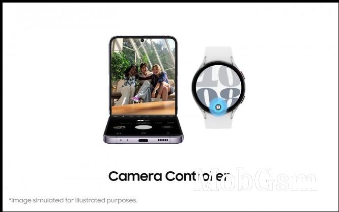 Camera controller on One UI 5 Watch