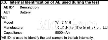 Samsung Galaxy A05 on FCC