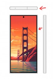 Galaxy Z Fold6 prototype and S24 Ultra schematic