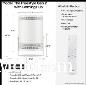 Samsung The Freestyle 2 projector