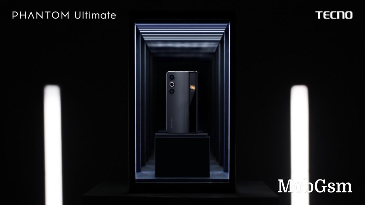 Tecno announces a rollable smartphone concept called Phantom Ultimate