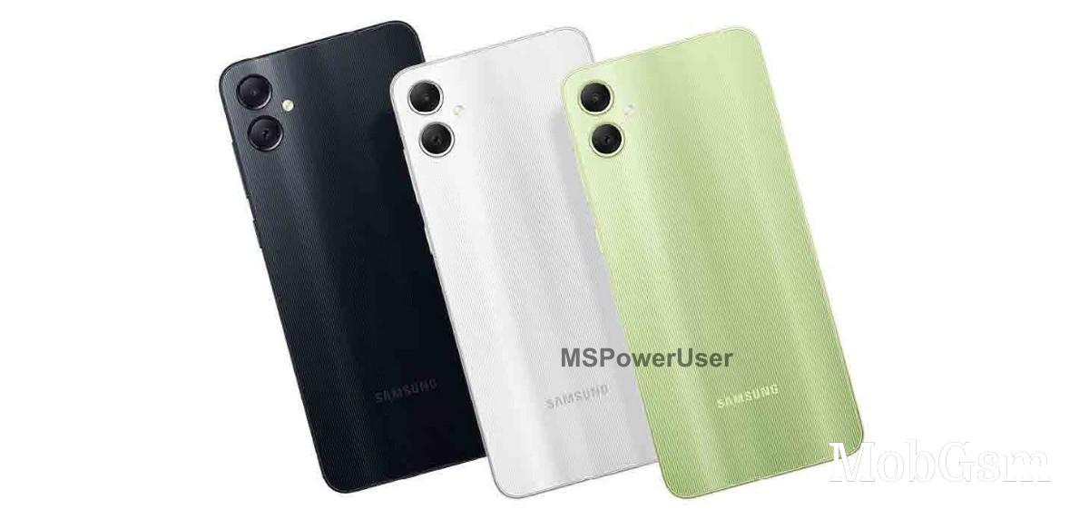 Samsung Galaxy A05 promo images leak showing all colors