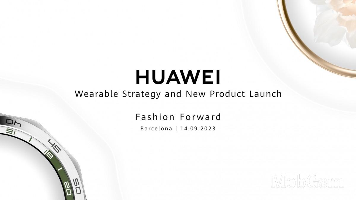 Huawei will unveil a new smartwatch (or two?) next week