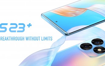 itel S23+ arrives with a 6.78" curved AMOLED screen and 50MP camera for $120