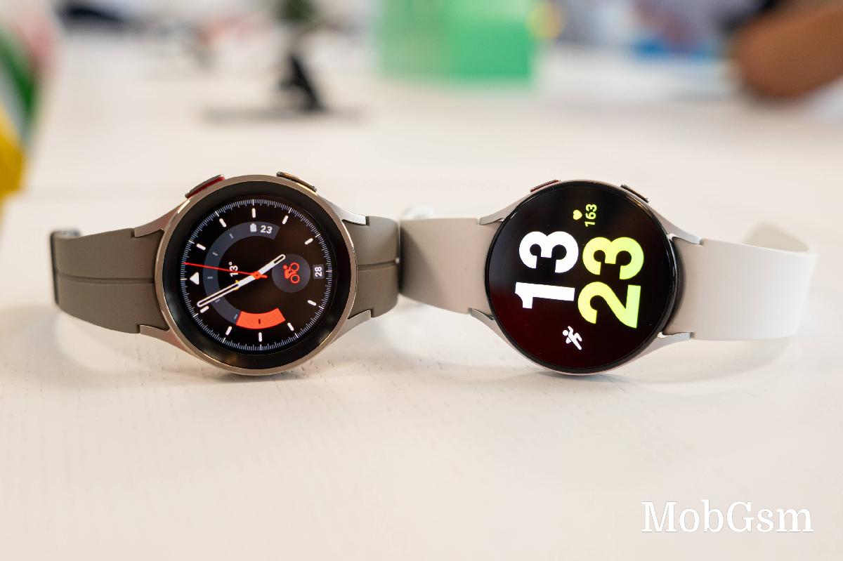 Samsung Galaxy Watch5 series gets One UI 5 Watch update in Europe