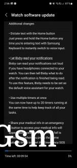 One UI 5 Watch update