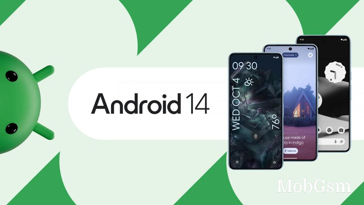 Android 14 is now rolling out to Pixel devices