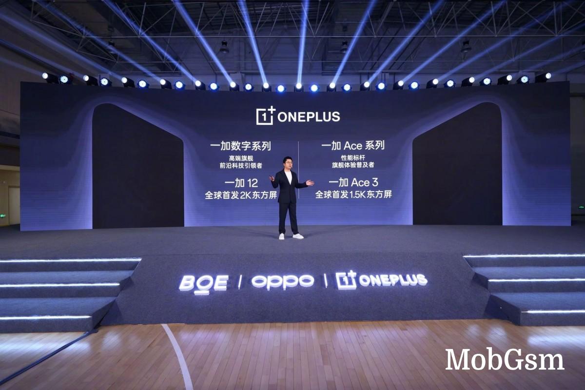 BOE details new LTPO OLEDs for OnePlus 12 and Ace 3