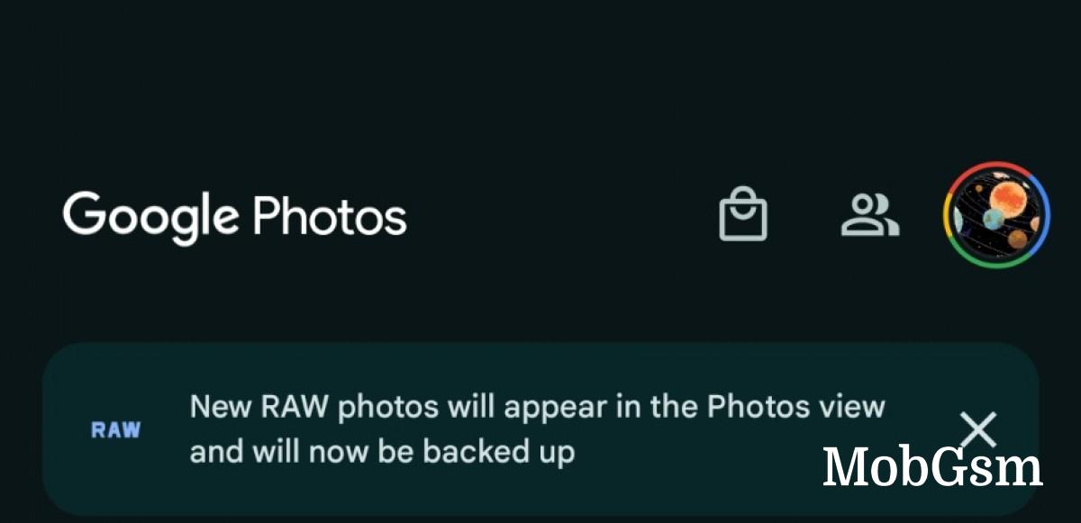 Google Photos for Android now backs up all RAM images automatically