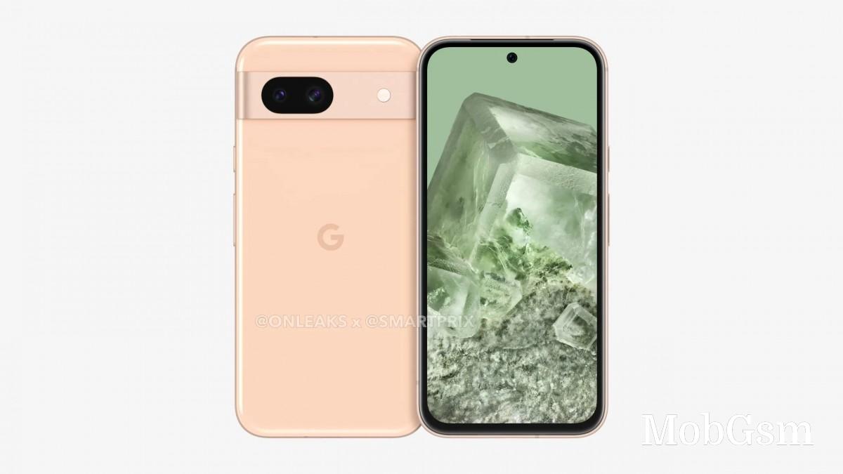 Google Pixel 8a leaks in CAD-based renders, looks like a Pixel 8