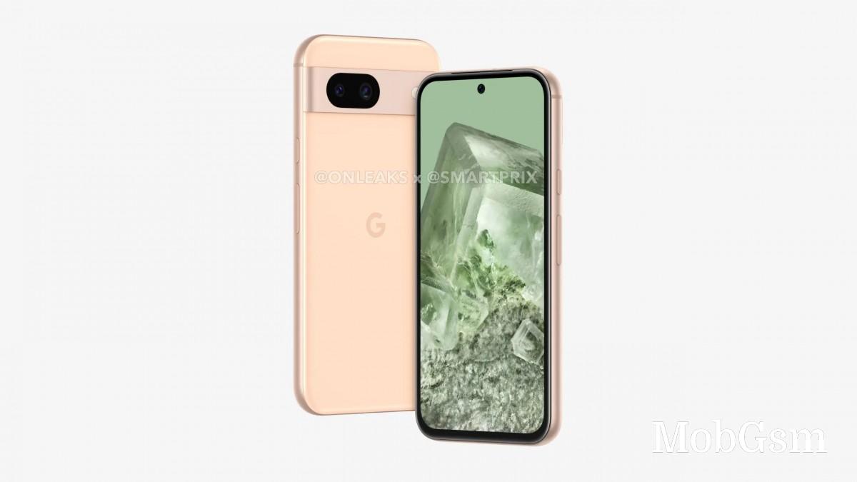 Google Pixel 8a leaks in CAD-based renders, looks like a Pixel 8