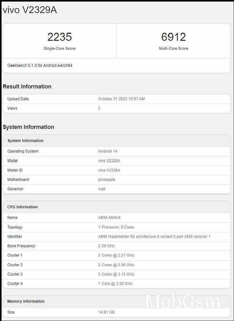 iQOO 12 and 12 Pro will have 120W charging, Geekbench confirms SD 8 Gen 3