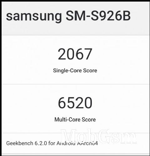 The Exynos 2400 on Geekbench, source: Ice Universe