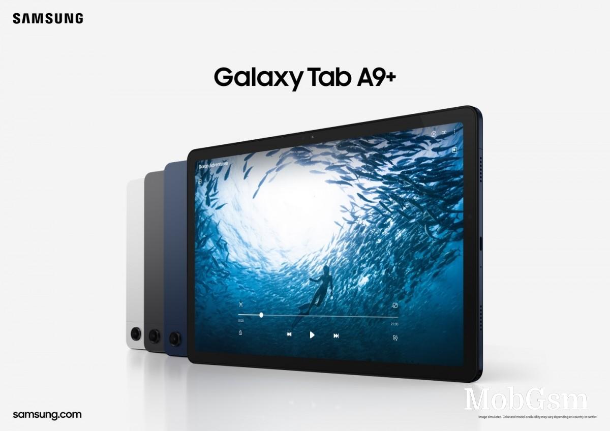 Samsung Galaxy Tab A9 and Tab A9+ are now rolling out