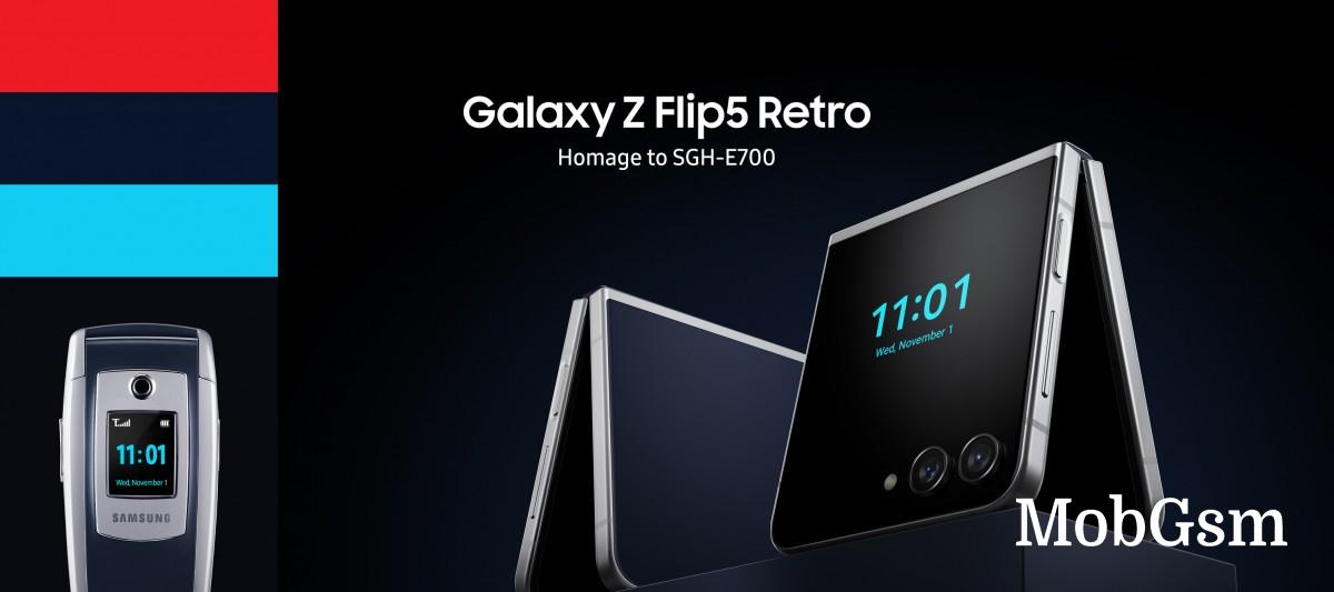 Samsung Galaxy Z Flip5 Retro announced