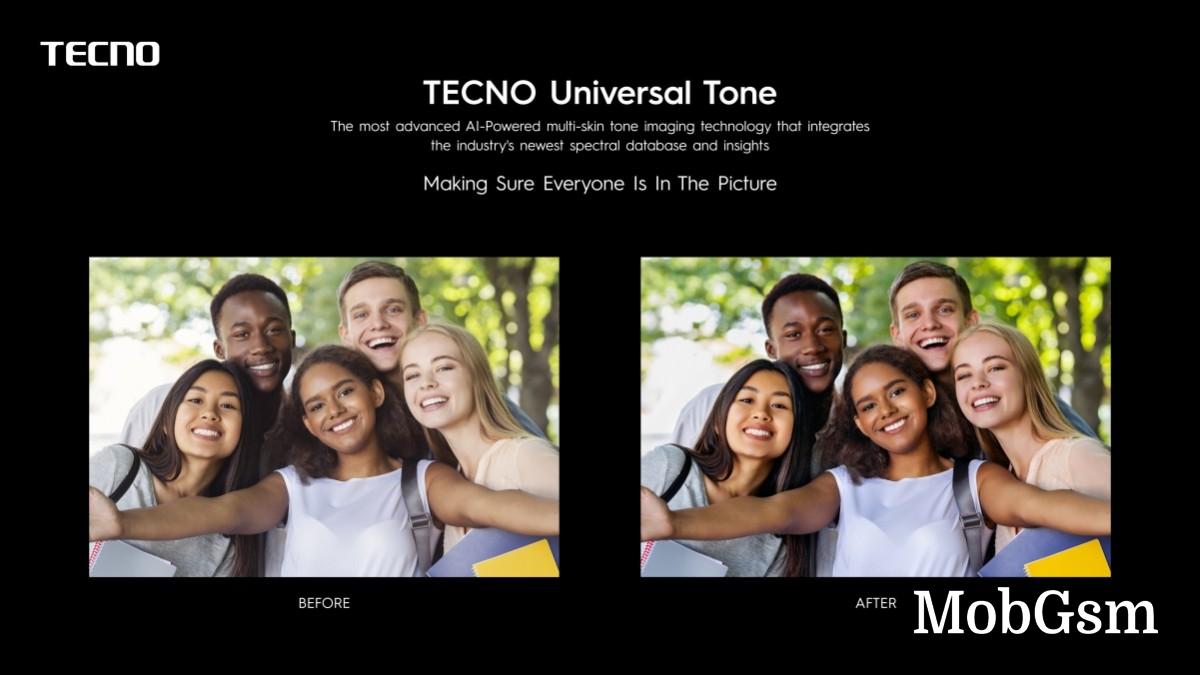 Tecno introduces Universal Tone – imaging technology that enhances skin tones in photos