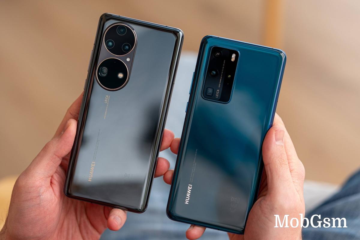 Huawei P50 Pro vs P40 Pro